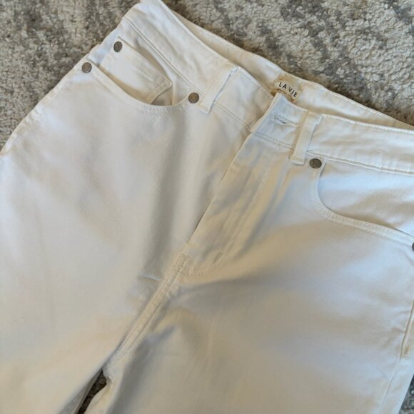 La Vie Rebecca Taylor • NWOT • white high rise skinny jeans - Picture 3 of 10
